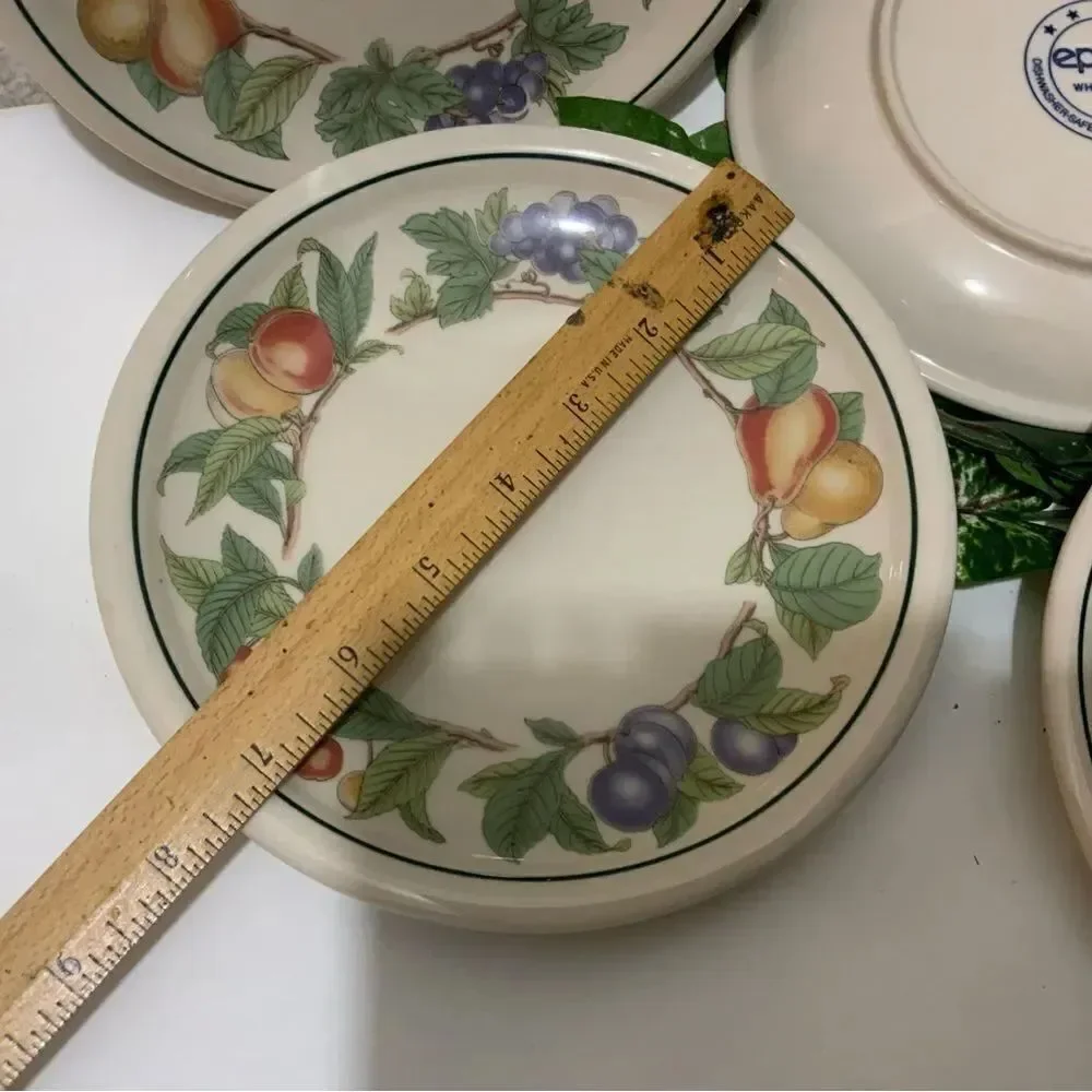 Epoch by Noritake Salad Plates 7.5”wholesome Korea E 211 Set Of 5 A14